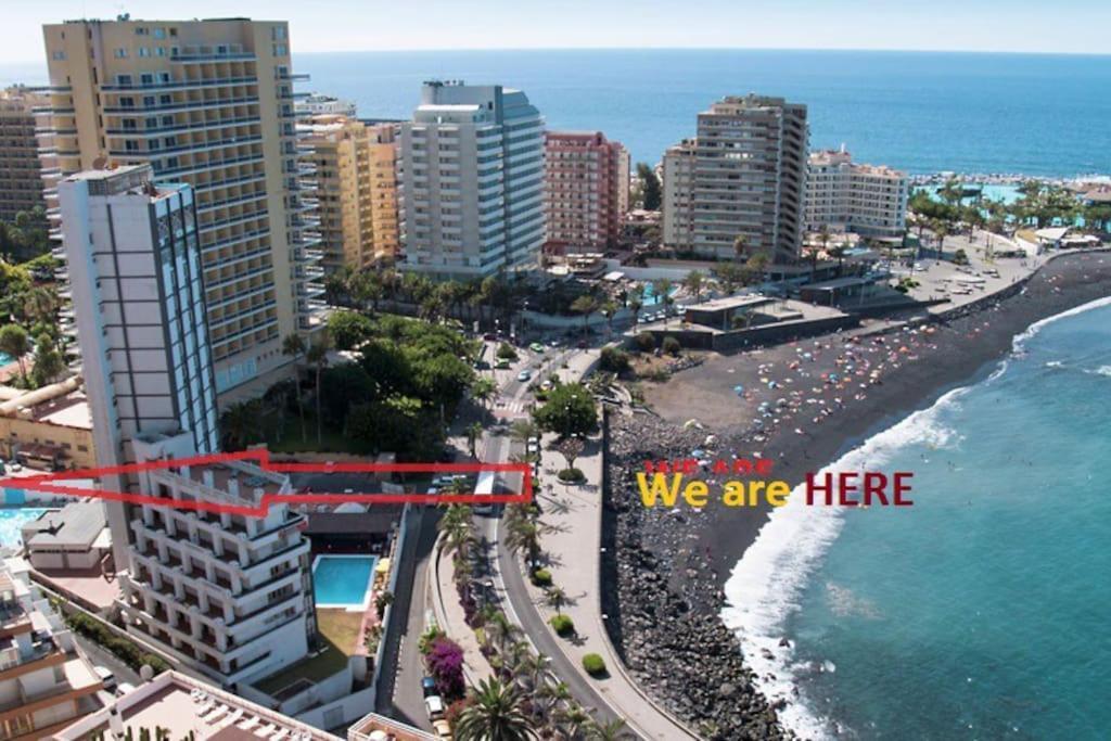 First Line Beach Apartment Puerto de la Cruz  Eksteriør bilde
